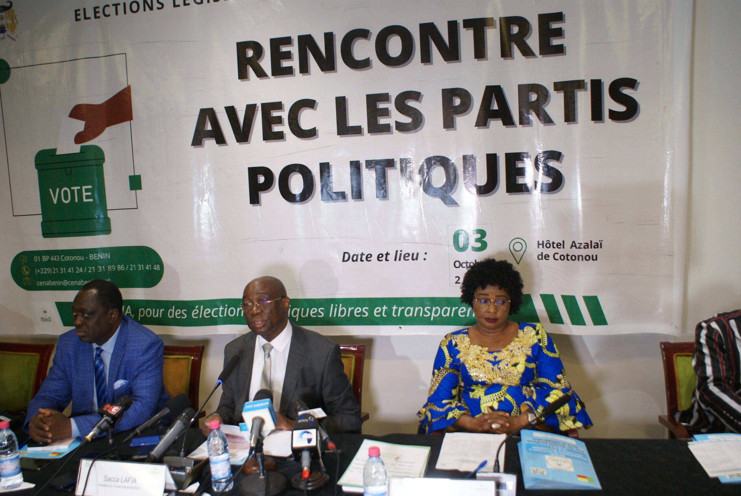 Elections législatives du 08 Janvier 2023: La Céna reprécise les rôles et responsabilités des partis politiques