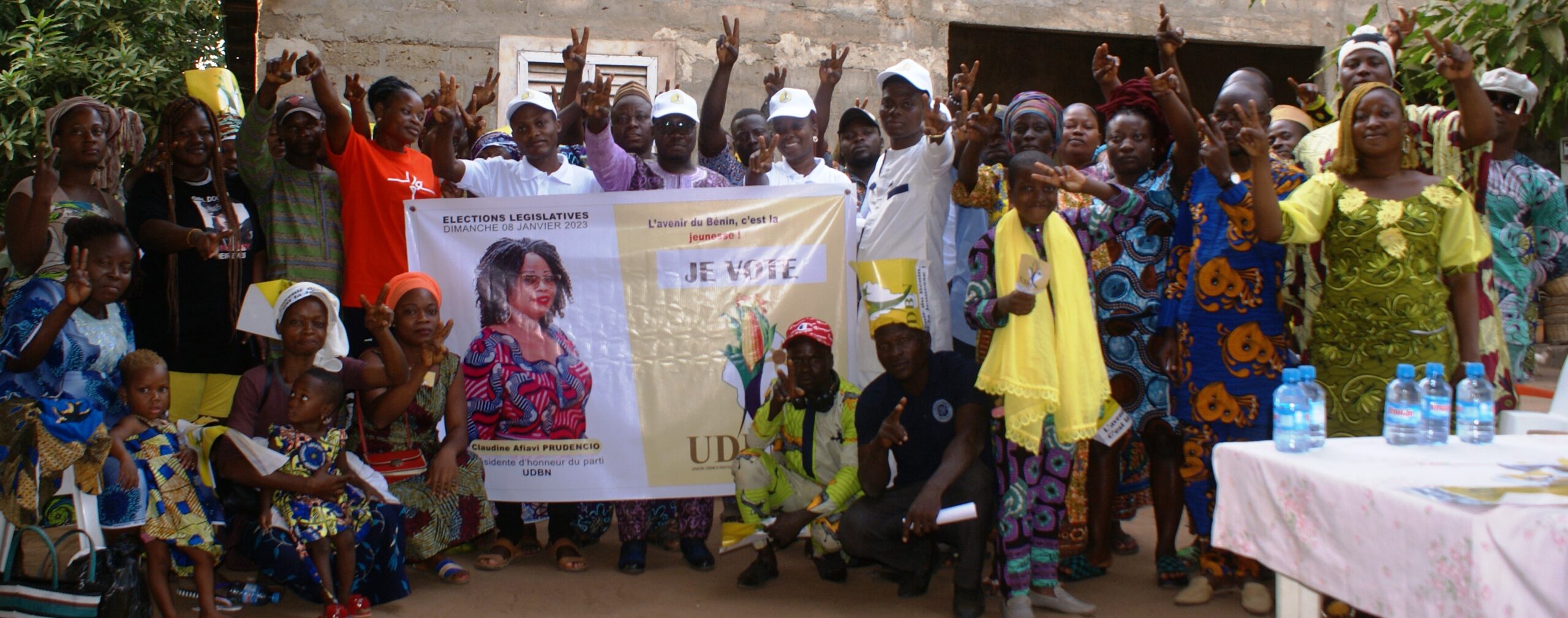 Campagne électorale des législatives de 2023: Le tandem MOJEC Bénin- L’UDBN scellé pour la victoire écrasante
